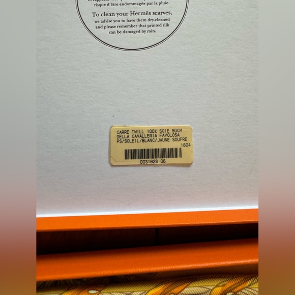 Authentic Hermes Silk Scarf 90CM - Picture 6 of 9